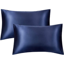 Load image into Gallery viewer, 2-Pack: Satin Pillowcases with Envelope Closure
