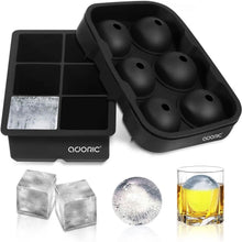 Load image into Gallery viewer, 2-Pack Set: Adoric Life Silicone Ice Cube Molds
