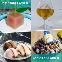 Load image into Gallery viewer, 2-Pack Set: Adoric Life Silicone Ice Cube Molds
