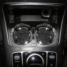 将图片加载到图库查看器，2-Pack: Shimmering Diamond Car Cup Mats
