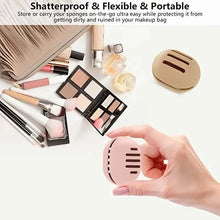 将图片加载到图库查看器，2-Pack: Silicone Makeup Sponge Holder Case

