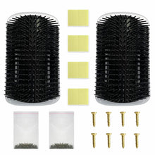将图片加载到图库查看器，2-Pack: Soft Cat Corner Self Groomer Brush
