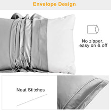 Load image into Gallery viewer, 2-Pack: Soft Silky Satin Pillow Case
