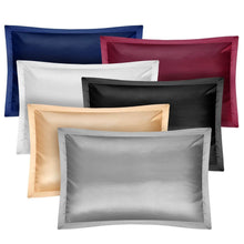 Load image into Gallery viewer, 2-Pack: Soft Silky Satin Pillow Case

