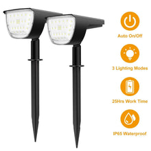 将图片加载到图库查看器，2-Pack: Solarek 32 LEDs Solar Landscape Spotlights
