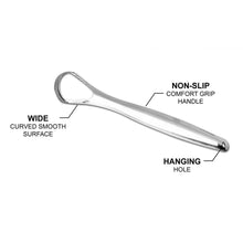 Load image into Gallery viewer, 2-Pack: Stainless Steel Tongue Cleaner Scraper
