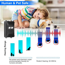 Load image into Gallery viewer, 2-Pack: Under Hood Ultrasonic Repellent with 3 Power Supplies
