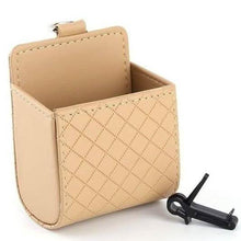 Load image into Gallery viewer, 2-Pack: Universal Car Mobile Phone Bag PU Leather Car Auto Air Outlet Coin Bag Case
