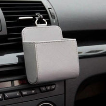 Load image into Gallery viewer, 2-Pack: Universal Car Mobile Phone Bag PU Leather Car Auto Air Outlet Coin Bag Case
