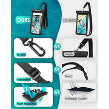将图片加载到图库查看器，2-Pack: Universal Mobile Phone Waterproof Case
