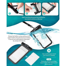 将图片加载到图库查看器，2-Pack: Universal Mobile Phone Waterproof Case
