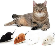 将图片加载到图库查看器，2-Pack: Wind Up Interactive Plush Mouse Toy
