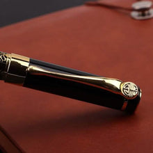 Load image into Gallery viewer, 2-Pack: Wood Grain Classical Fountain Pen Ballpoint Pen
