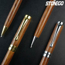 Load image into Gallery viewer, 2-Pack: Wooden Twist Ballpoint Pen
