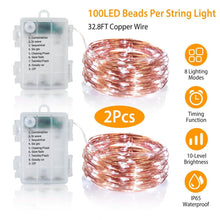 将图片加载到图库查看器，2-Piece: 100LED Beads String Lights
