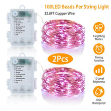 将图片加载到图库查看器，2-Piece: 100LED Beads String Lights
