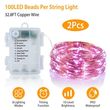 将图片加载到图库查看器，2-Piece: 100LED Beads String Lights
