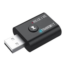 Load image into Gallery viewer, 2-Piece: 2-in-1 USB Wireless Bluetooth Adapter 5.0 Transmitter
