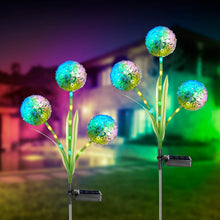 Load image into Gallery viewer, 2-Piece: 36 LED Dandelion Solar Lights
