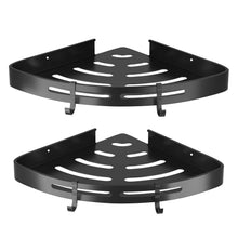 Load image into Gallery viewer, 2-Piece: Corner Shower Caddy Shelf
