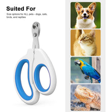 Load image into Gallery viewer, 2-Piece: Easy-Grip Stainless Steel Cat Nail Clippers
