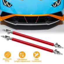 将图片加载到图库查看器，2-Piece: Front Bumper Lip Splitter Rod
