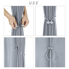 将图片加载到图库查看器，2-Piece: Magnet Curtains Bandages Buckle
