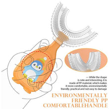 Load image into Gallery viewer, 2-Piece: Manual Children's U-Shaped Toothbrush
