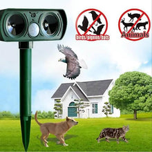 Load image into Gallery viewer, 2-Piece: Outdoor Solar Ultrasonic Pest Repeller
