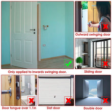 Load image into Gallery viewer, 2-Piece: Portable Travel Door Lock Home Hotel Apartment Security Lock

