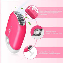 Load image into Gallery viewer, 2-Piece: Rechargeable Handheld Mini Eyelash Fan
