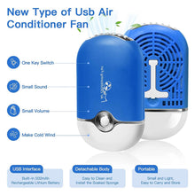 Load image into Gallery viewer, 2-Piece: Rechargeable Handheld Mini Eyelash Fan
