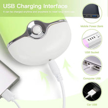 Load image into Gallery viewer, 2-Piece: Rechargeable Handheld Mini Eyelash Fan
