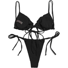 将图片加载到图库查看器，2-Piece Set: Thong Brazilian Bikini Swimsuit
