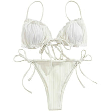 将图片加载到图库查看器，2-Piece Set: Thong Brazilian Bikini Swimsuit
