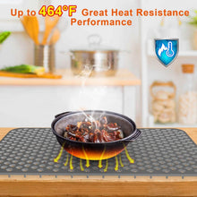 将图片加载到图库查看器，2-Piece: Silicon Grid Sink Mat with Central Drain Hole
