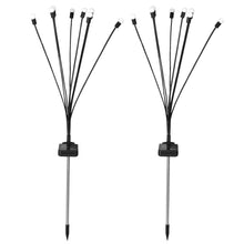 将图片加载到图库查看器，2-Piece: Solar Firefly Lights Swaying Decorative Pathway Lamp
