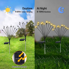 将图片加载到图库查看器，2-Piece: Solar Firefly Lights Swaying Decorative Pathway Lamp

