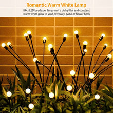 将图片加载到图库查看器，2-Piece: Solar Firefly Lights Swaying Decorative Pathway Lamp
