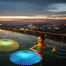 将图片加载到图库查看器，2-Piece: Solar Powered LED Pool Light Gradient Multicolor Changing
