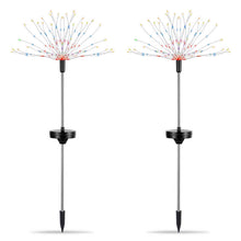Load image into Gallery viewer, 2-Piece: Solar Powered Starburst Garden Lights
