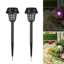 Load image into Gallery viewer, 2-Piece: Solar Waterproof Outdoor Bug and Mosquito Zapper
