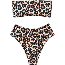 Load image into Gallery viewer, 2-Piece: Women's Tube Top Bikini Swimsuit
