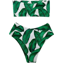 Load image into Gallery viewer, 2-Piece: Women's Tube Top Bikini Swimsuit
