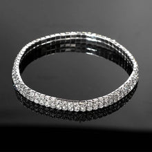 将图片加载到图库查看器，2-Piece: Women's Twinkle Diamond Anklet
