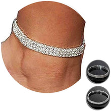 将图片加载到图库查看器，2-Piece: Women's Twinkle Diamond Anklet
