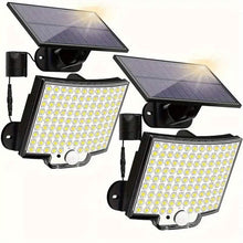 将图片加载到图库查看器，2-Pieces: 106 LED Solar Security Outdooor Lights
