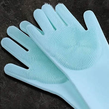 Load image into Gallery viewer, 2-Pieces: 2-in-1 Pet Dog Bath Gloves with Silicone Brush
