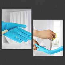 Load image into Gallery viewer, 2-Pieces: 2-in-1 Pet Dog Bath Gloves with Silicone Brush

