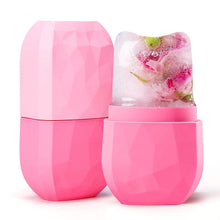 Load image into Gallery viewer, 2-Pieces: Face and Eye Ice Roller Ice Cube Mold
